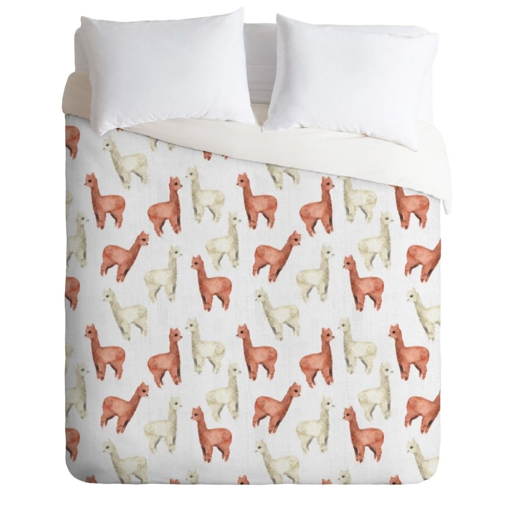 Allover Alpacas Duvet Cover - Image 3