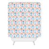 iKat Thought 1 Woven Shower Curtain