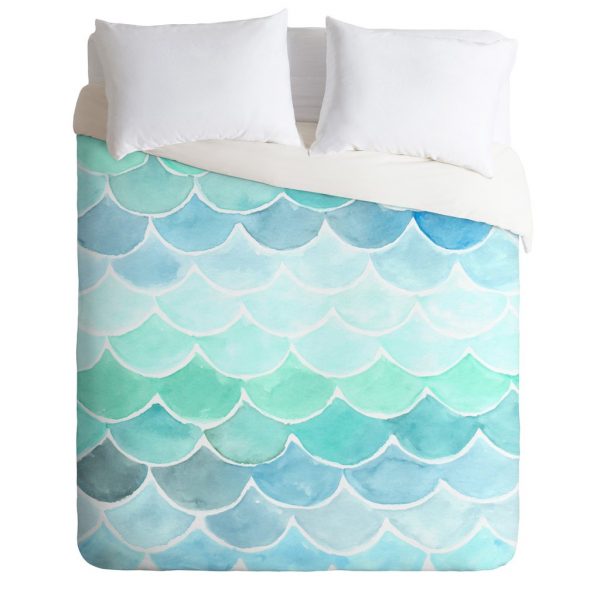 Mermaid Scales Duvet Cover Wonder Forest Store