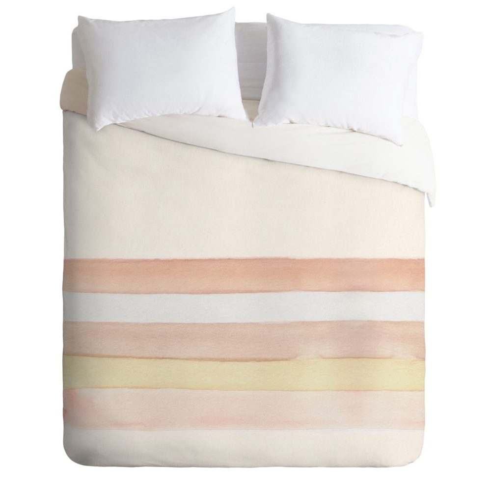 She Said Stripes Duvet Cover