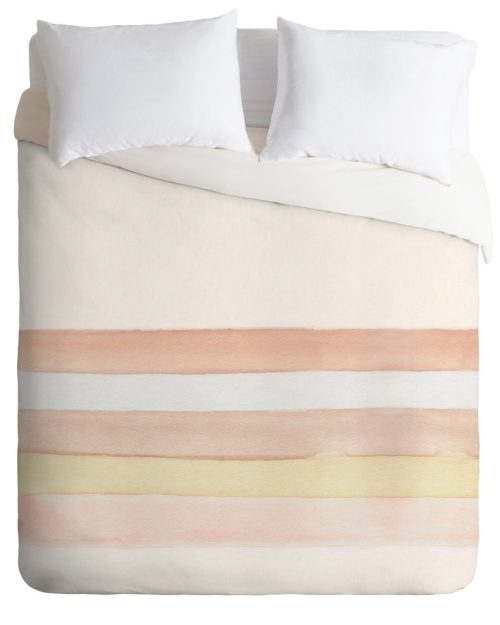 She Said Stripes Duvet Cover