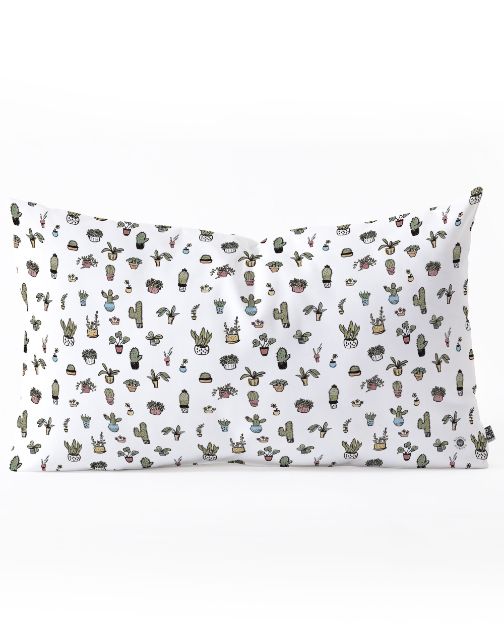 Plant Lady Throw Pillow by Wonder Forest