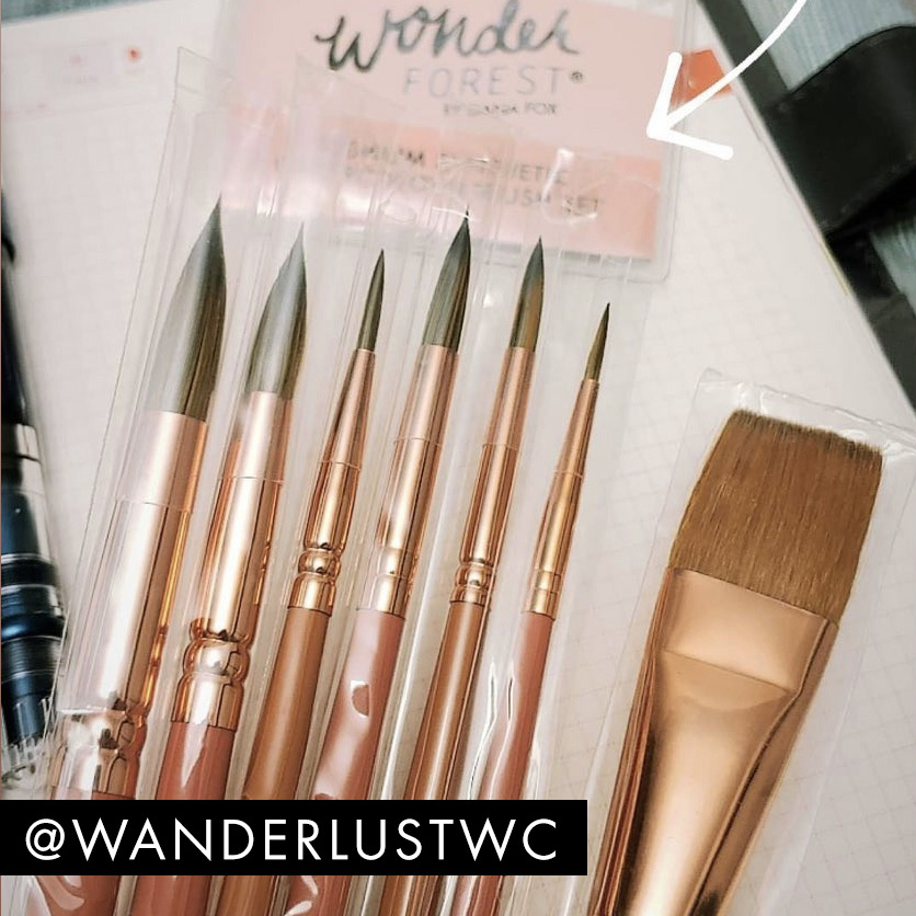 Wonder Forest - Premium Synthetic Watercolor Brush Set – EcoFriendlyCrafts