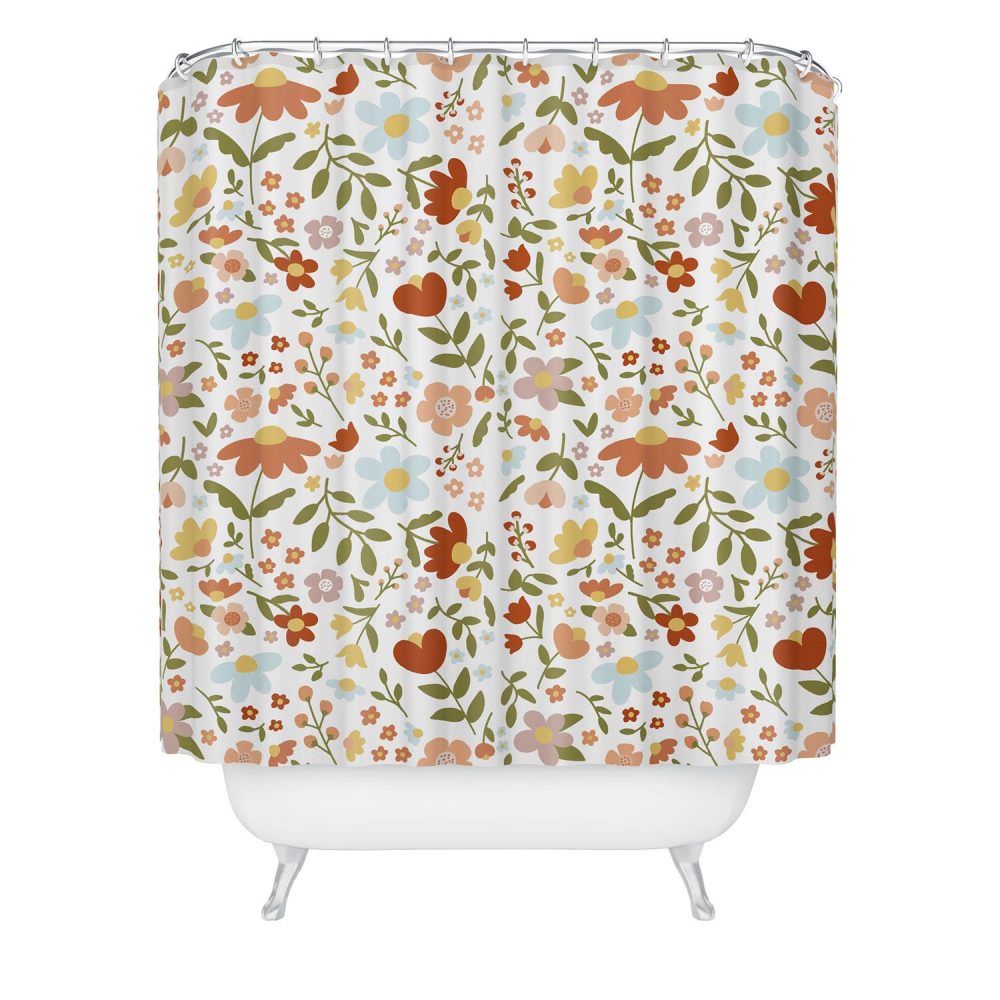 Cottagecore Florals Shower Curtain - Image 2