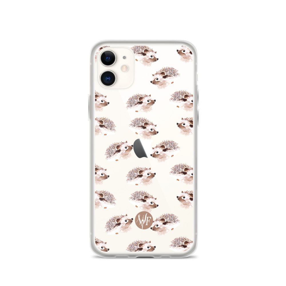 Happy Hedgehogs Clear Case for iPhone® - Image 6