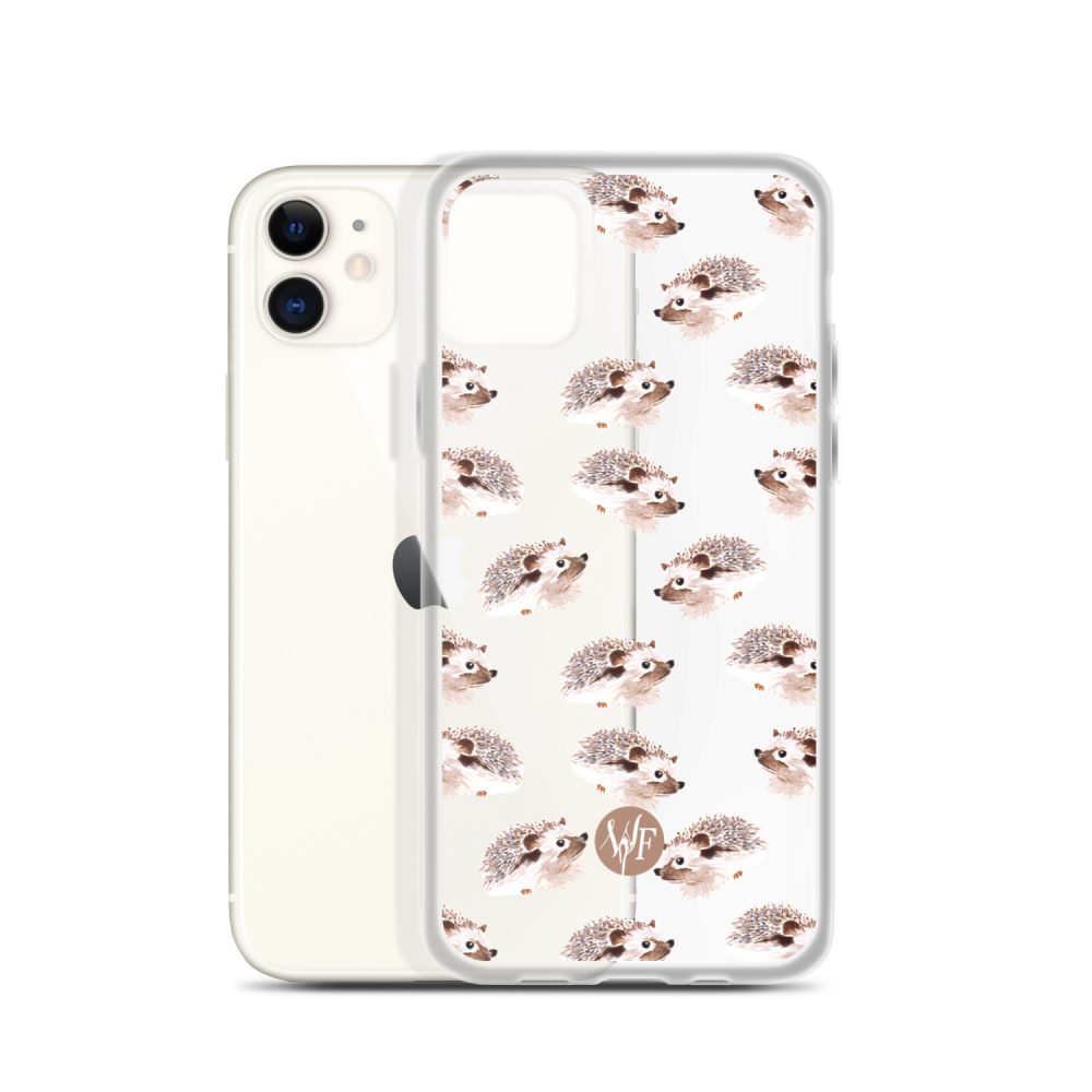 Happy Hedgehogs Clear Case for iPhone® - Image 7