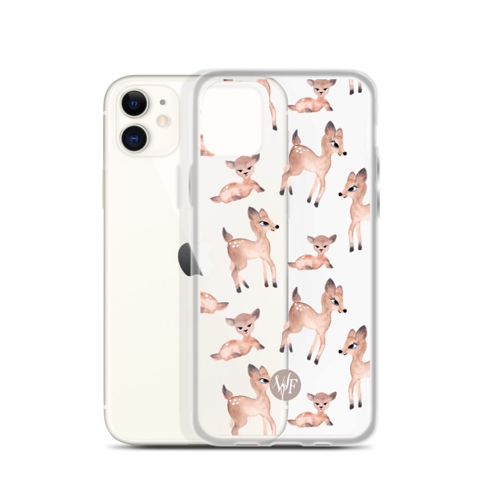 Darling Deer Clear Case for iPhone® - Image 7