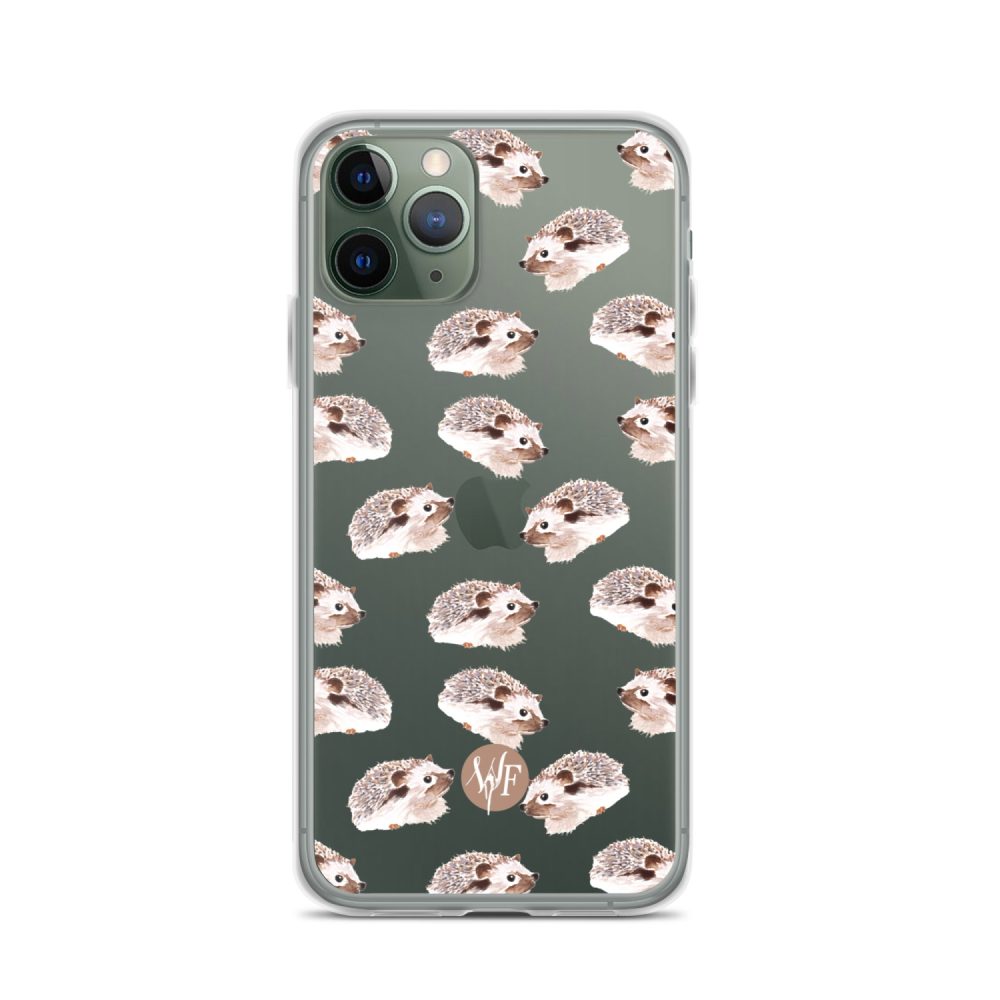 Happy Hedgehogs Clear Case for iPhone® - Image 4