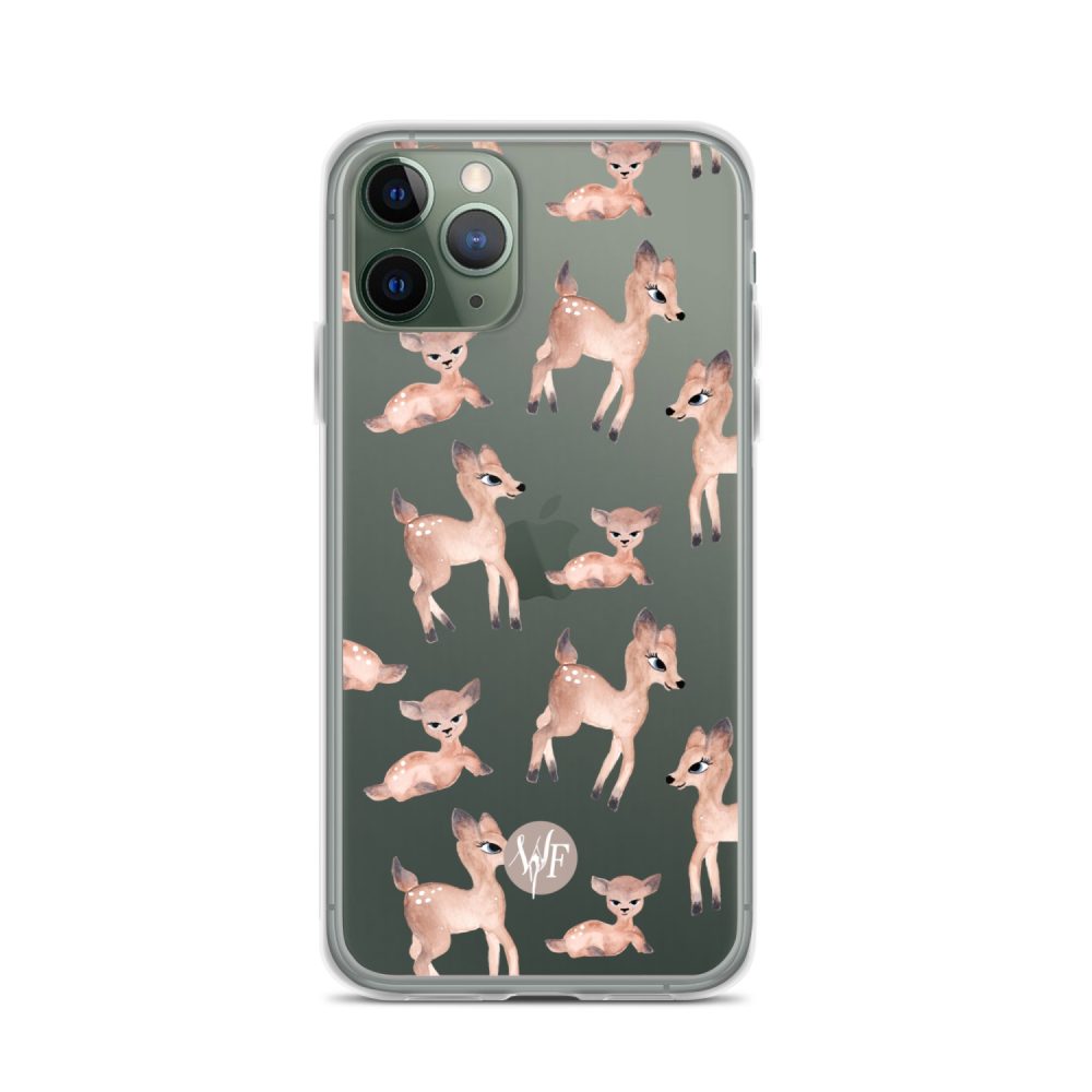 Darling Deer Clear Case for iPhone® - Image 4