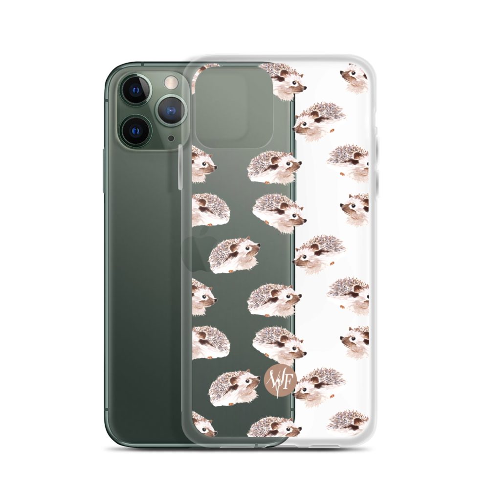 Happy Hedgehogs Clear Case for iPhone® - Image 5