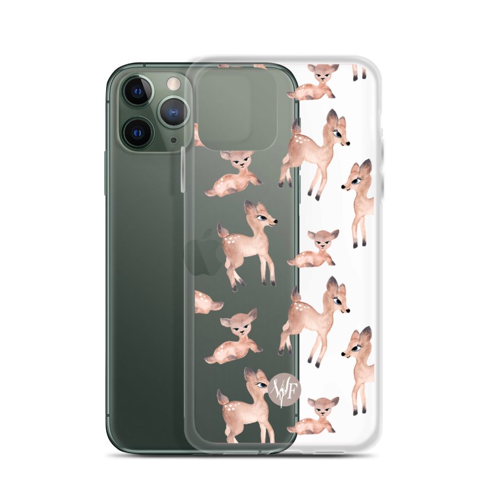 Darling Deer Clear Case for iPhone® - Image 5