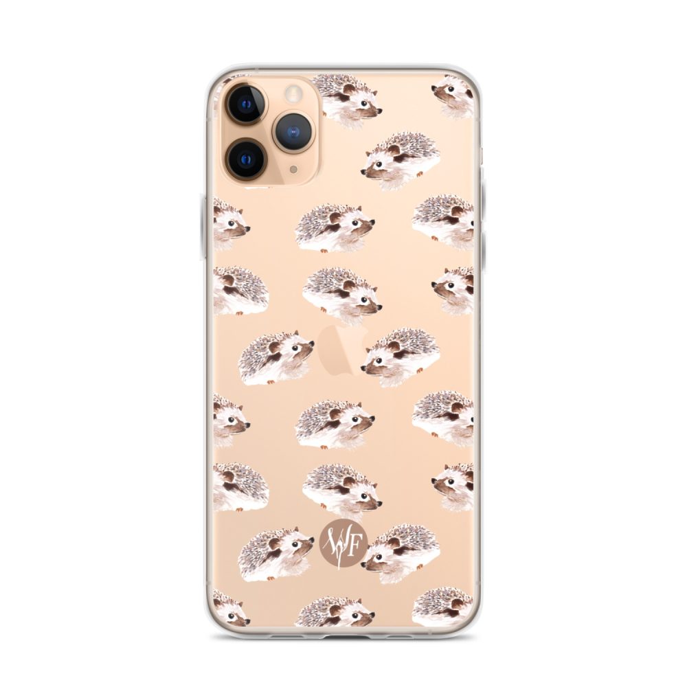 Happy Hedgehogs Clear Case for iPhone® - Image 2