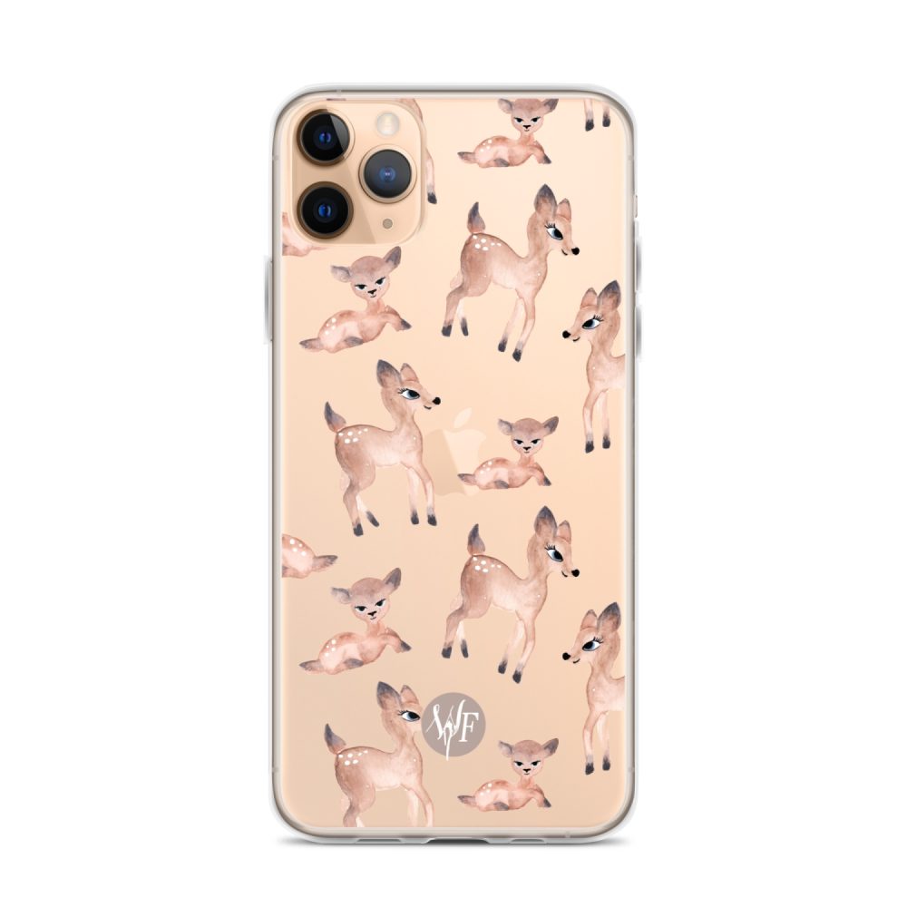 Darling Deer Clear Case for iPhone® - Image 2