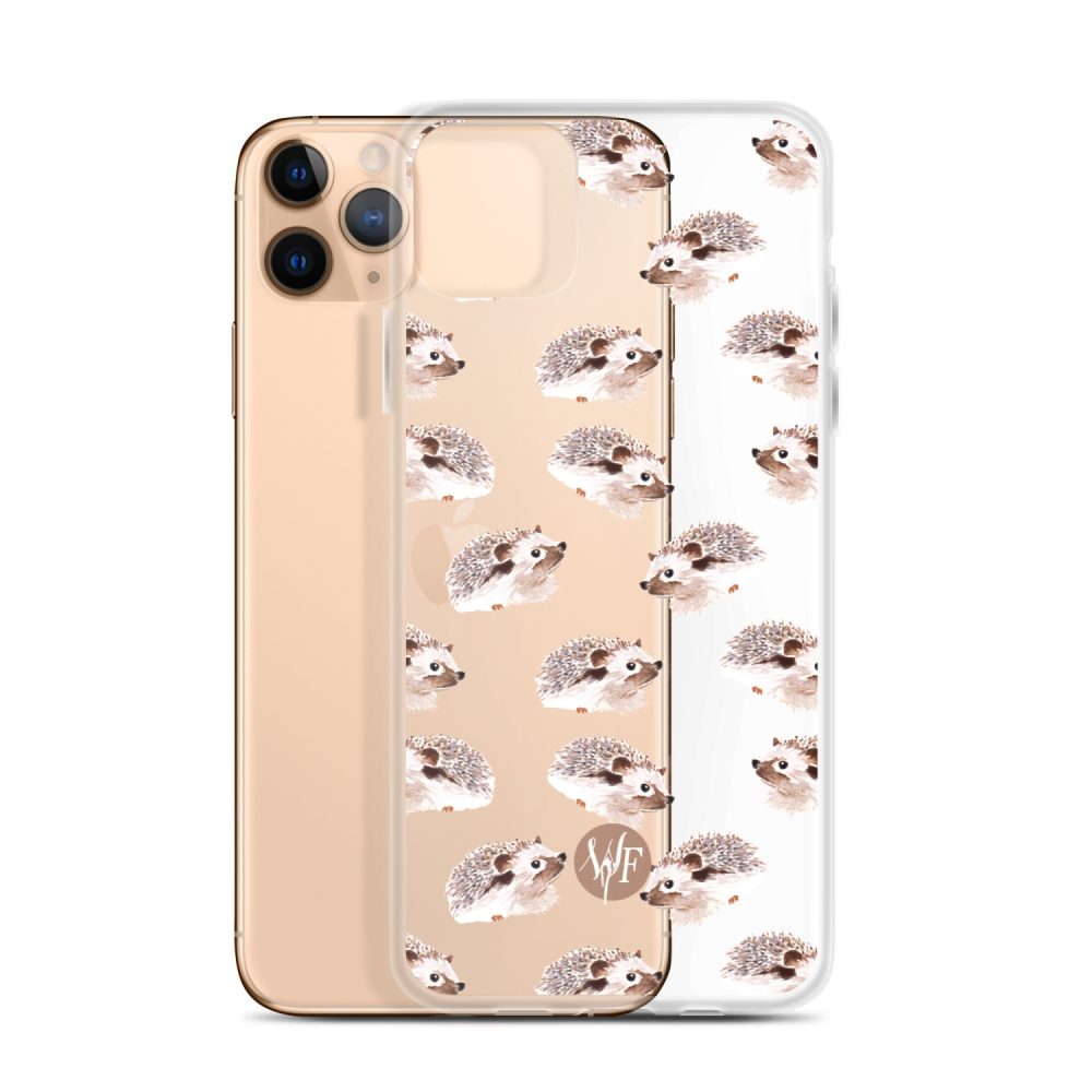 Happy Hedgehogs Clear Case for iPhone® - Image 3