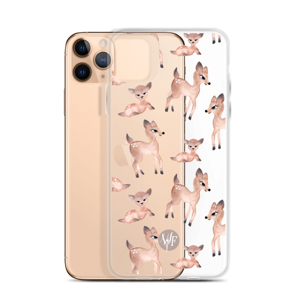 Darling Deer Clear Case for iPhone® - Image 3