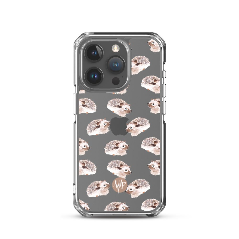 Happy Hedgehogs Clear Case for iPhone® - Image 36