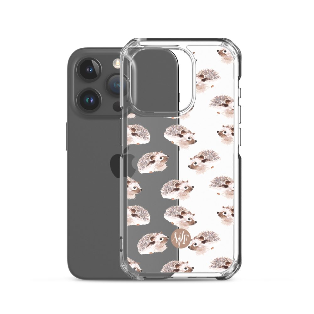 Happy Hedgehogs Clear Case for iPhone® - Image 37